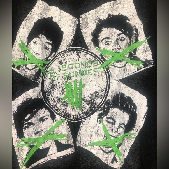 5 Seconds of Summer Fitted T-shirt - Picture 2 of 4